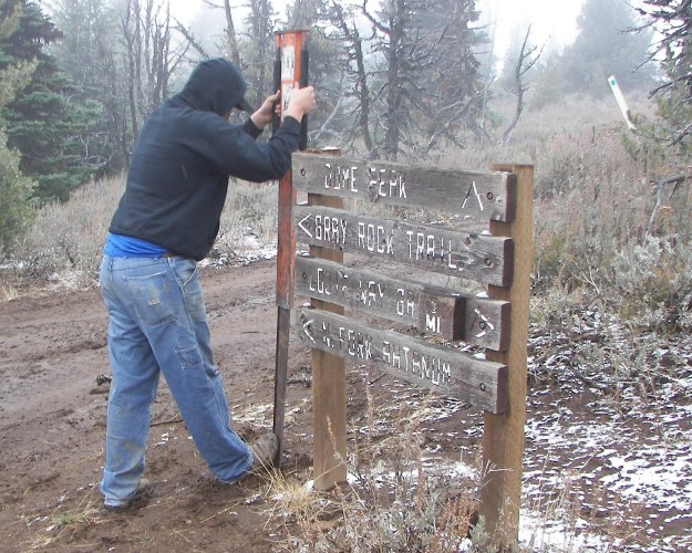 Photos: EWOR Divide Ridge Trails Maintenance 33