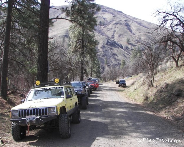 PHOTOS > EWOR: Spring Snow Wheeling at the Ahtanum State Forest 1