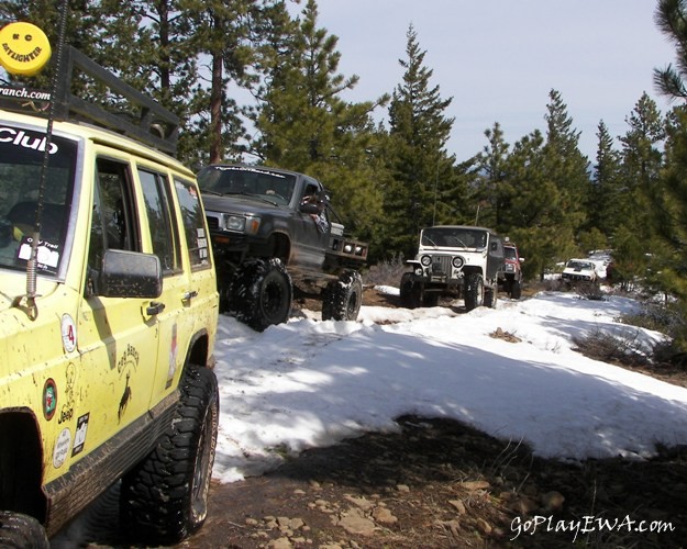 PHOTOS > EWOR: Spring Snow Wheeling at the Ahtanum State Forest 5