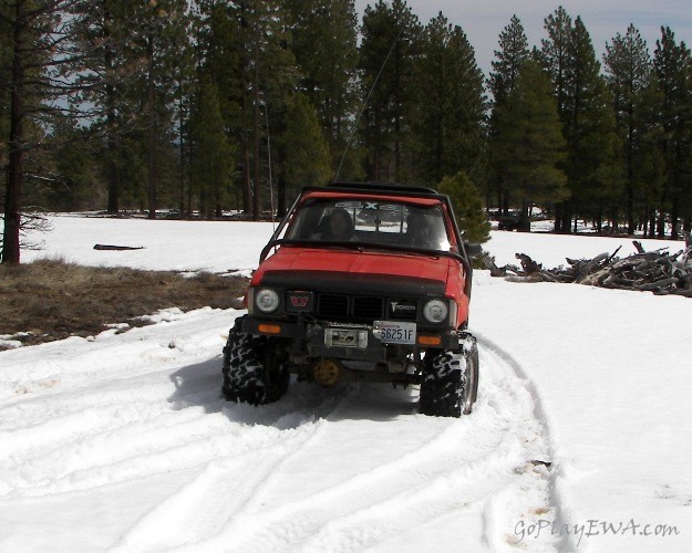 PHOTOS > EWOR: Spring Snow Wheeling at the Ahtanum State Forest 8