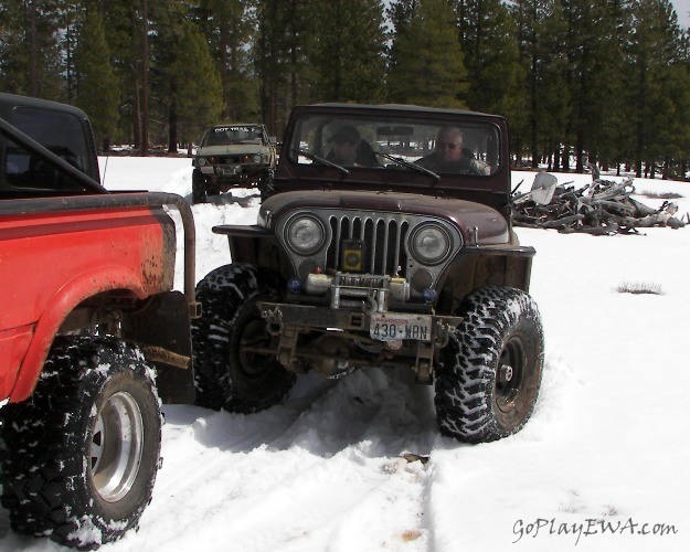 PHOTOS > EWOR: Spring Snow Wheeling at the Ahtanum State Forest 9