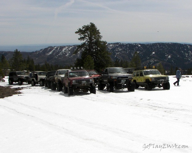 PHOTOS > EWOR: Spring Snow Wheeling at the Ahtanum State Forest 11