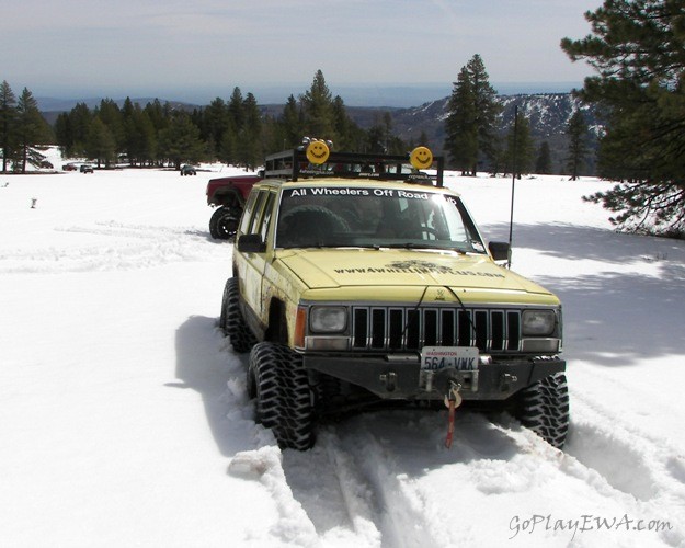 PHOTOS > EWOR: Spring Snow Wheeling at the Ahtanum State Forest 12