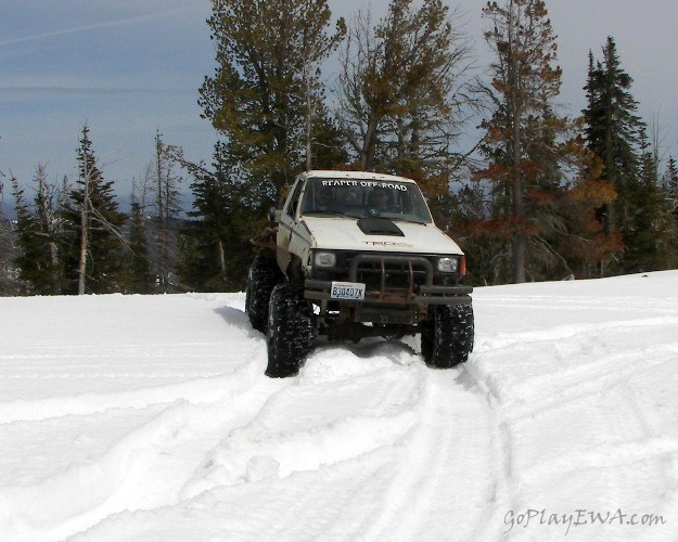 PHOTOS > EWOR: Spring Snow Wheeling at the Ahtanum State Forest 18