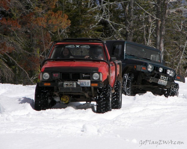 PHOTOS > EWOR: Spring Snow Wheeling at the Ahtanum State Forest 19