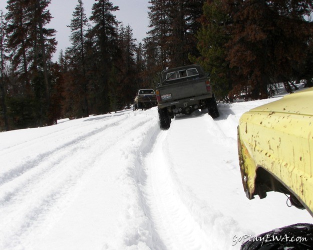 PHOTOS > EWOR: Spring Snow Wheeling at the Ahtanum State Forest 23