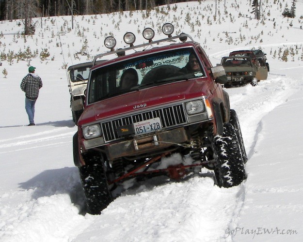 PHOTOS > EWOR: Spring Snow Wheeling at the Ahtanum State Forest 27