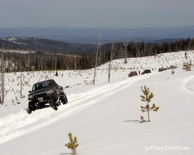 PHOTOS > EWOR: Spring Snow Wheeling at the Ahtanum State Forest 35