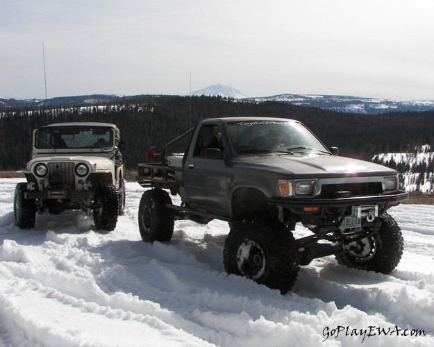 PHOTOS > EWOR: Spring Snow Wheeling at the Ahtanum State Forest 53