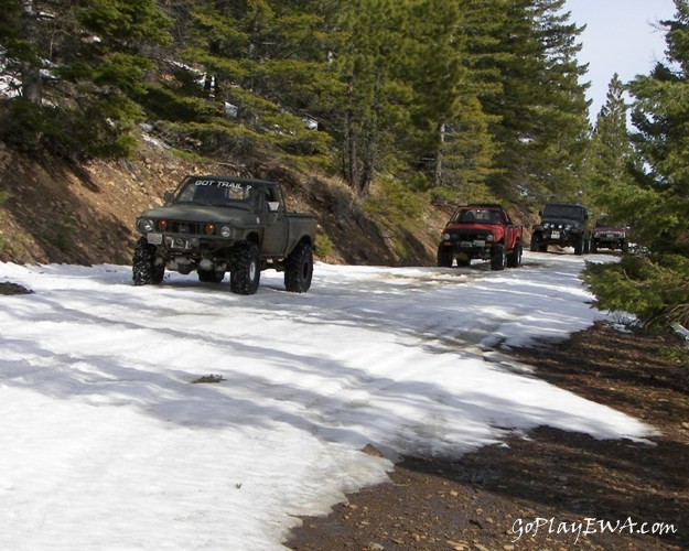 PHOTOS > EWOR: Spring Snow Wheeling at the Ahtanum State Forest 60