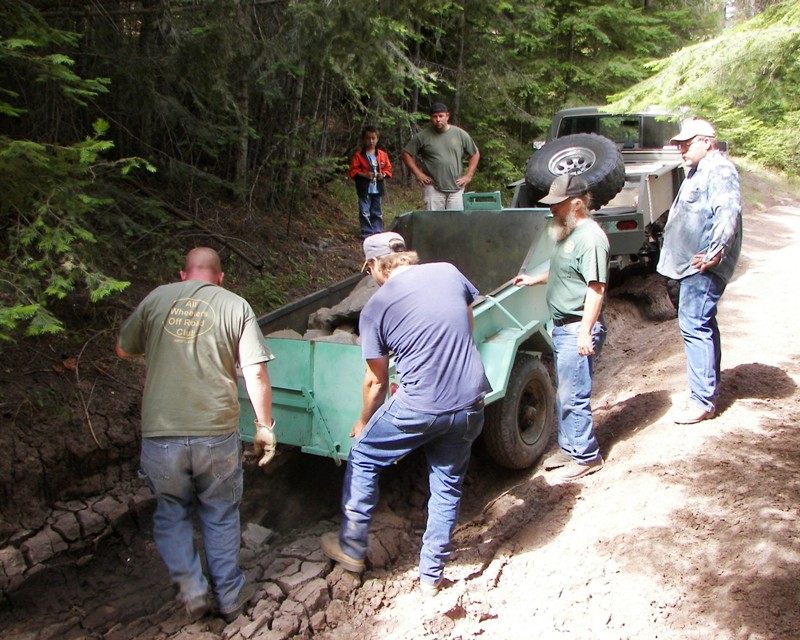 Photos: Rimrock Trail 4W608 Work Day 22