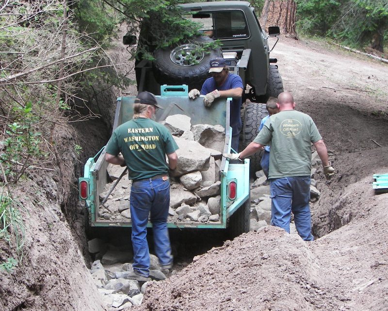 Photos: Rimrock Trail 4W608 Work Day 53