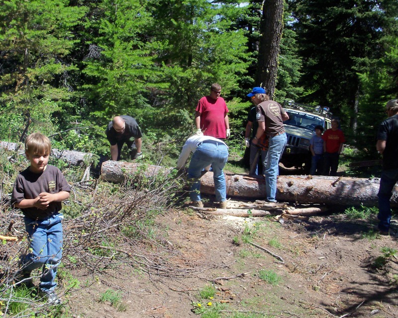 Photos: 4W613 Louie Way Gap to Upper Meadow Work Party 5