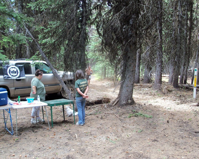 Photos: Grey Rock 50K Aid Station 5