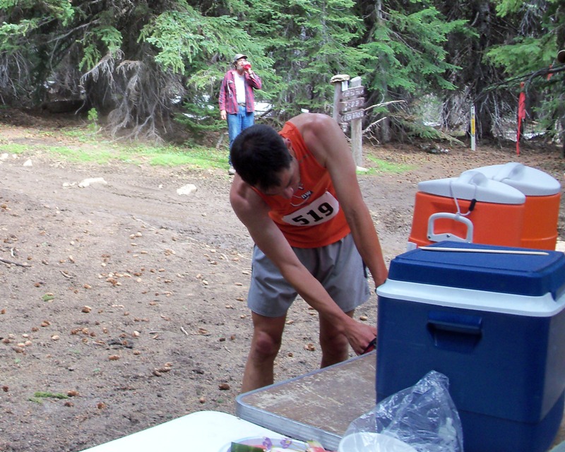 Photos: Grey Rock 50K Aid Station 10