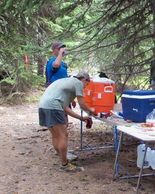 Photos: Grey Rock 50K Aid Station 13