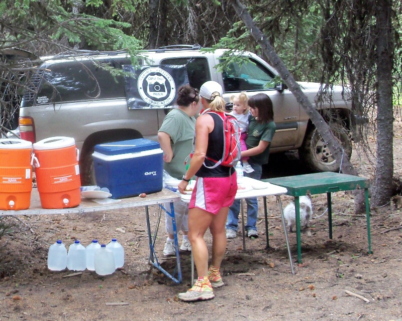 Photos: Grey Rock 50K Aid Station 15