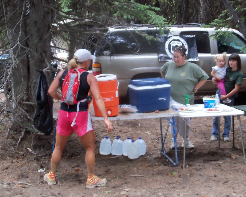 Photos: Grey Rock 50K Aid Station 16