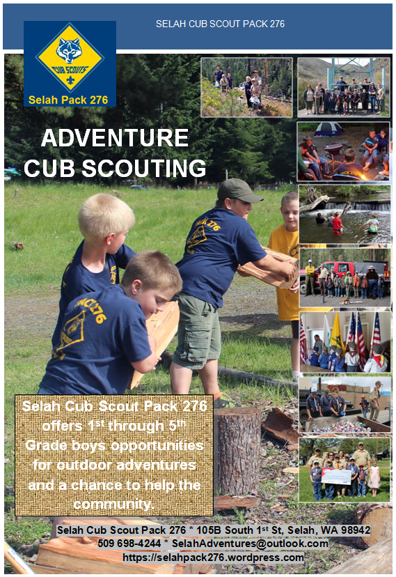 Selah Cub Scout Adventures