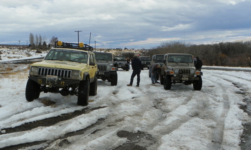 Sledding/Snow Wheeling Run at the Ahtanum State Forest 2