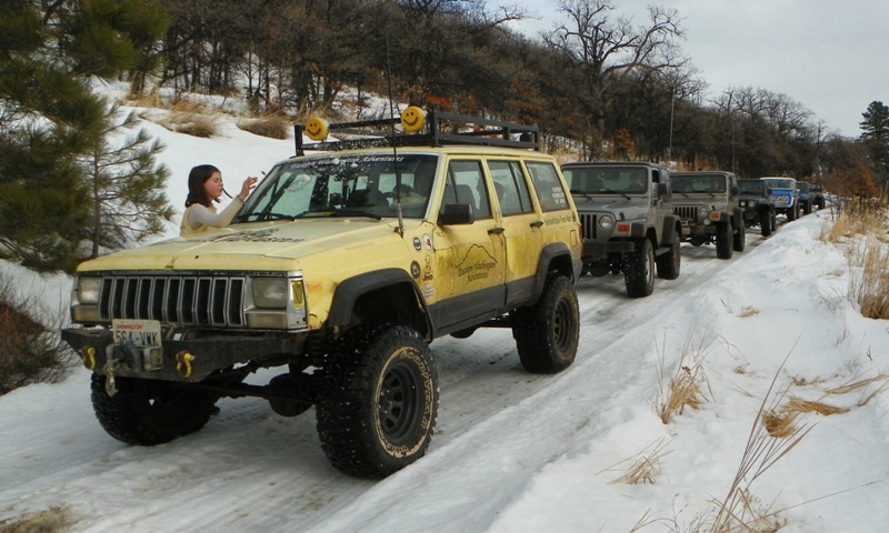 Sledding/Snow Wheeling Run at the Ahtanum State Forest 6