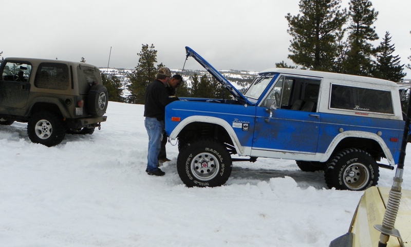 Sledding/Snow Wheeling Run at the Ahtanum State Forest 35