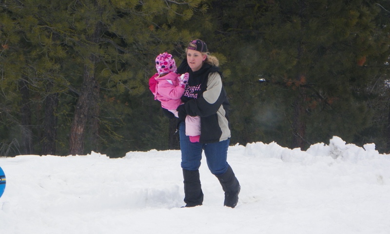 Sledding/Snow Wheeling Run at the Ahtanum State Forest 36