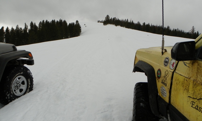 Sledding/Snow Wheeling Run at the Ahtanum State Forest 50