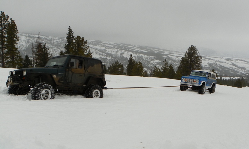 Sledding/Snow Wheeling Run at the Ahtanum State Forest 59