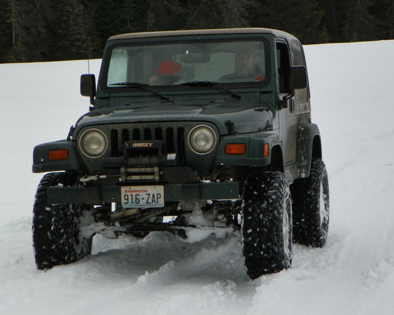 Sledding/Snow Wheeling Run at the Ahtanum State Forest 74