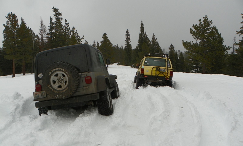 Sledding/Snow Wheeling Run at the Ahtanum State Forest 80