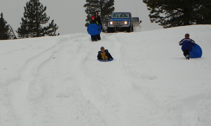 Sledding/Snow Wheeling Run at the Ahtanum State Forest 87