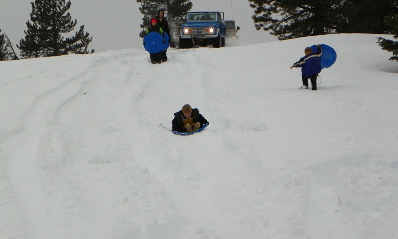 Sledding/Snow Wheeling Run at the Ahtanum State Forest 88