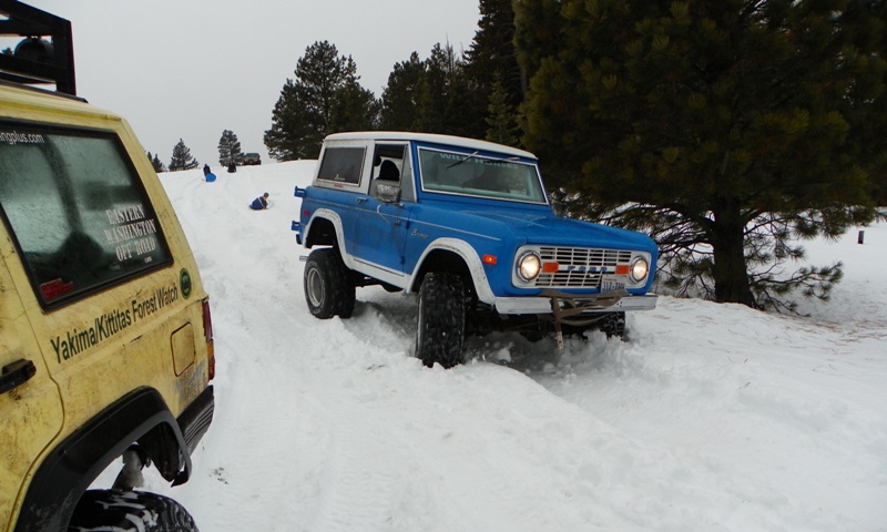 Sledding/Snow Wheeling Run at the Ahtanum State Forest 91