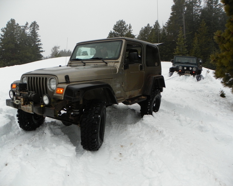 Sledding/Snow Wheeling Run at the Ahtanum State Forest 96