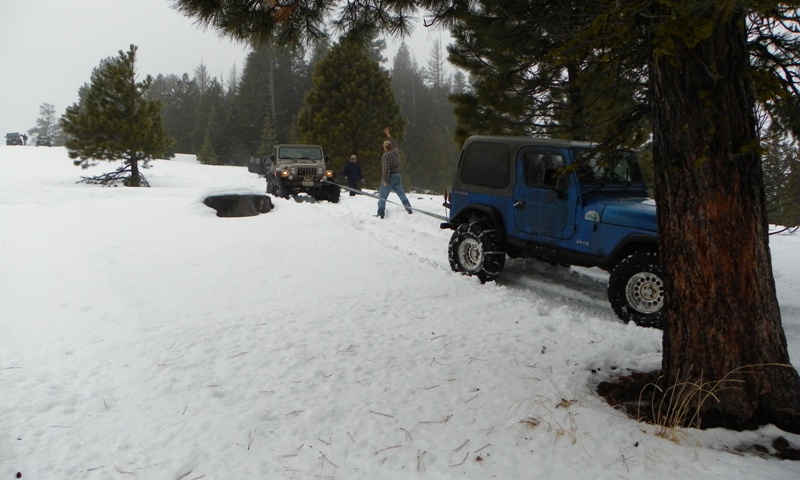 Sledding/Snow Wheeling Run at the Ahtanum State Forest 99