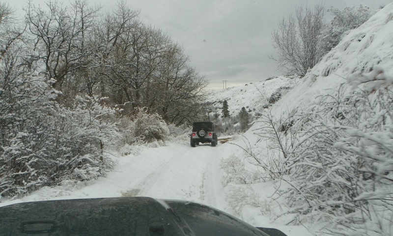 PHOTOS > Peak Putters: Cowiche Ridge Snow Wheeling 5