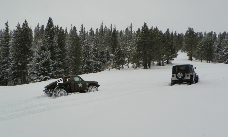 PHOTOS > Peak Putters: Cowiche Ridge Snow Wheeling 9