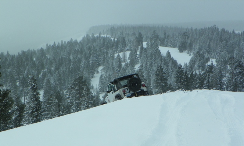 Peak Putters Cowiche Ridge Snow Wheeling 41