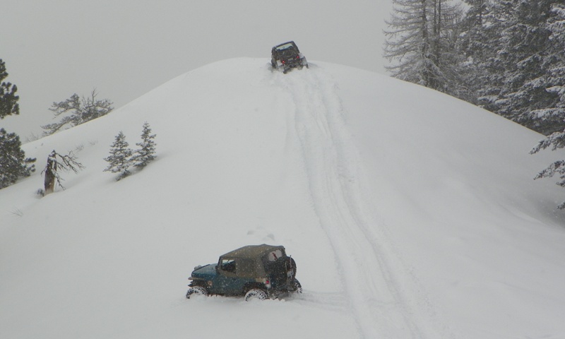 Peak Putters Cowiche Ridge Snow Wheeling 48