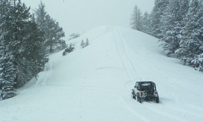 Peak Putters Cowiche Ridge Snow Wheeling 53