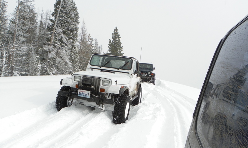 Peak Putters Cowiche Ridge Snow Wheeling 63