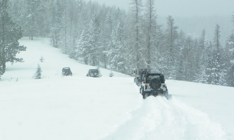 Peak Putters Cowiche Ridge Snow Wheeling 68