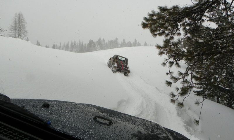 Peak Putters Cowiche Ridge Snow Wheeling 80