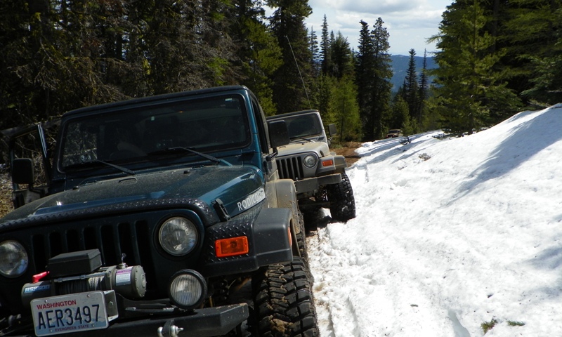 Memorial Day 4×4 Snow Run at the Ahtanum State Forest 11
