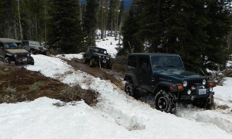 Memorial Day 4×4 Snow Run at the Ahtanum State Forest 47