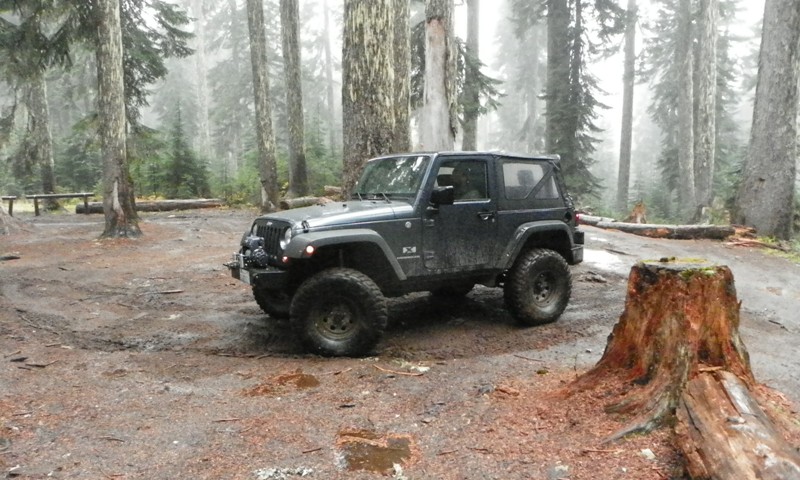 Pacific Crest Trail at Naches Pass