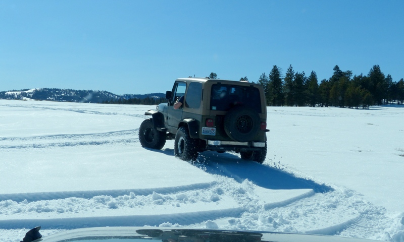 Ahtanum Snow Wheeling