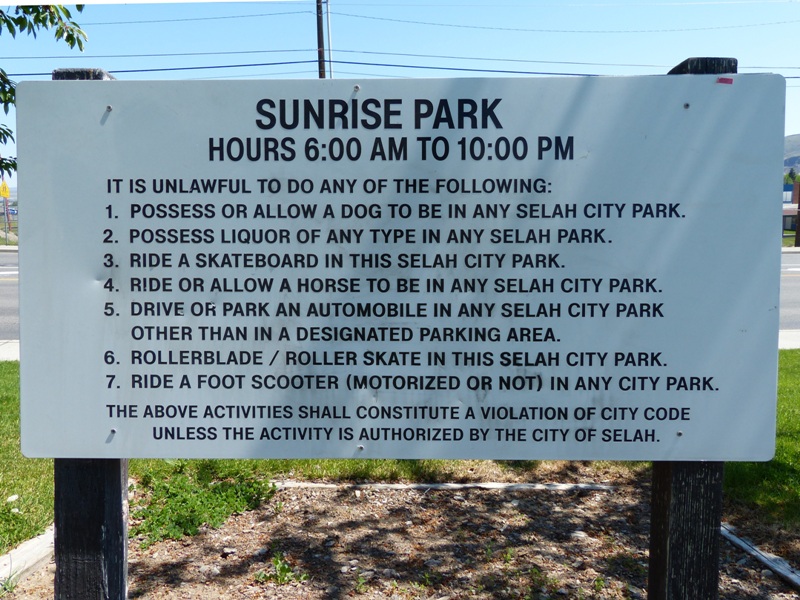 Selah Sunrise Park