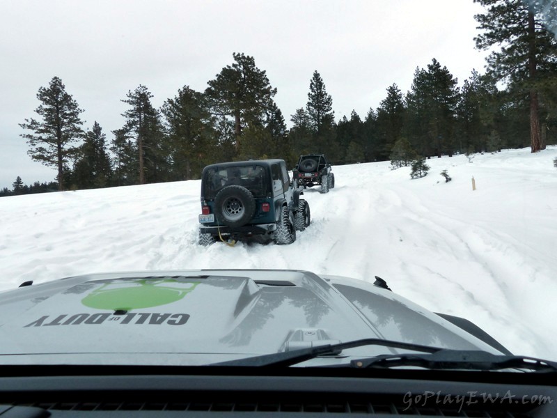 Colockum Snow Wheeling